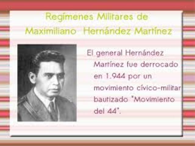 Martinez fue derrocado