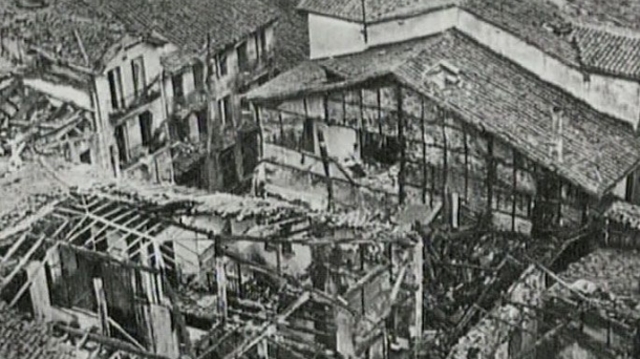 Bonbardaketa indartsua Durangon