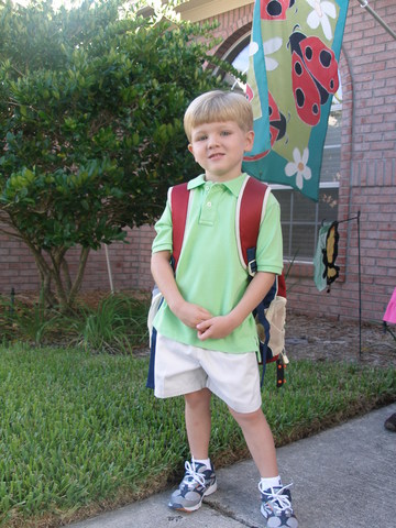 My First Day of Kindergarten!
