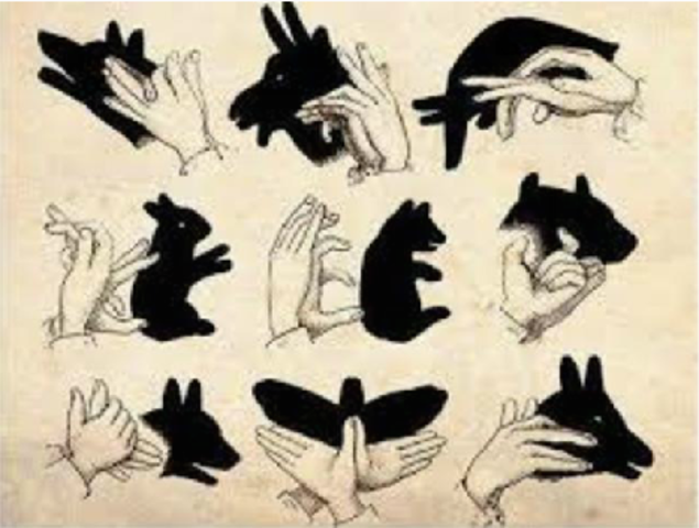 REPRODUCTION D'E OMBRES  CHINOISES À iRUÑA