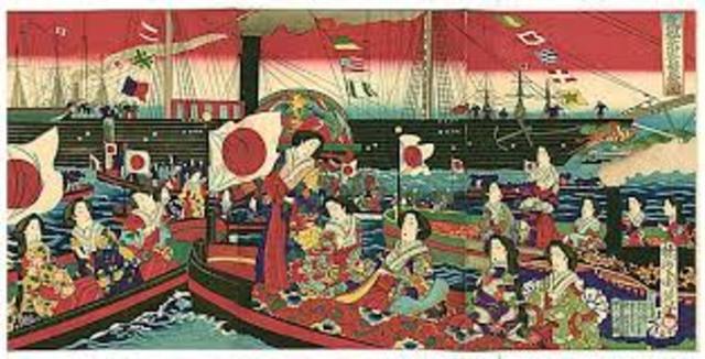 Japanese and Western exchage of ideas