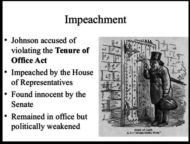 Johnson Impeached