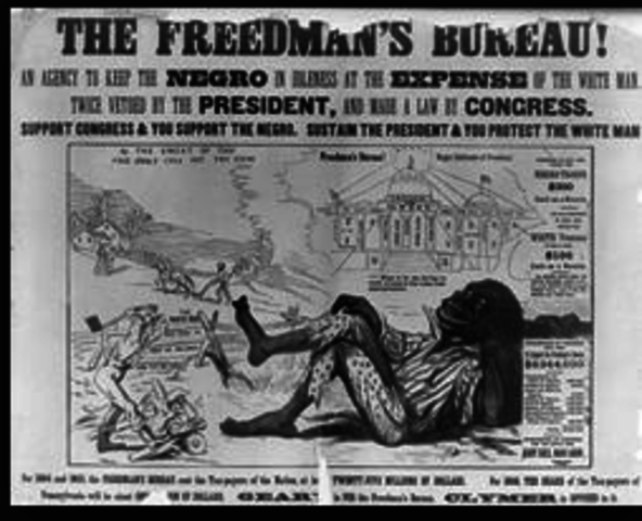 Freedmans Bureau terminated