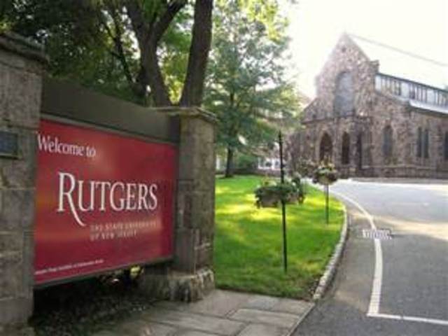 Graduated from Rutgers Univeristy