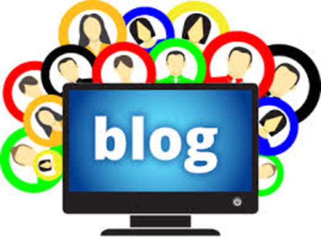 Blogging hace su aparición.