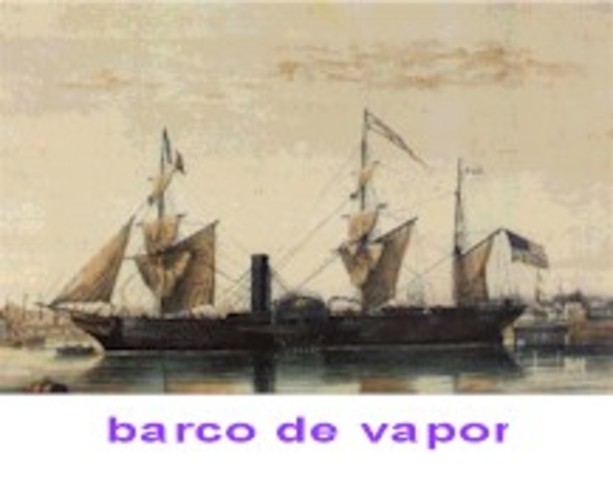 BARCO DE VAPOR-1836