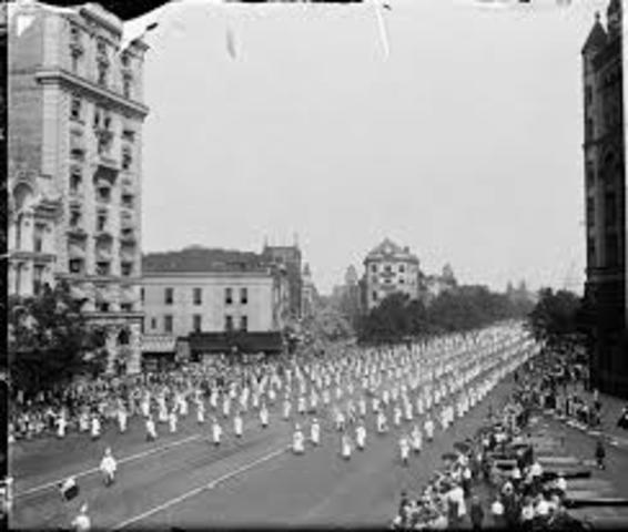 Klu Klux Klan March