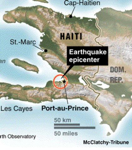 Earthquake in Haiti