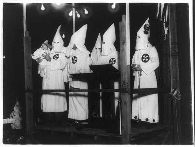 The KKK Peaks in the 1920s