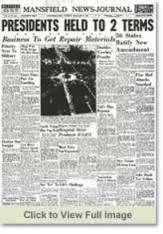 Twenty second amendment