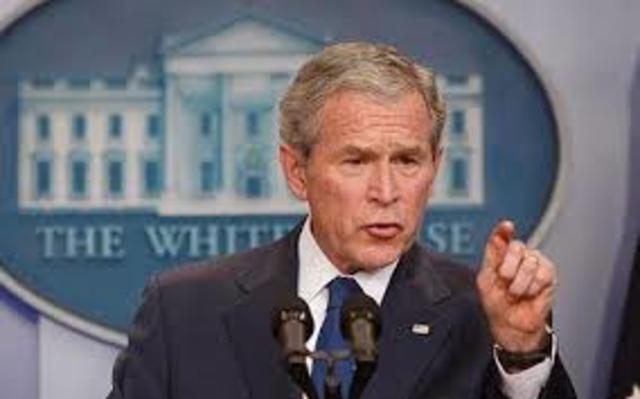 George Bush Calls For Change