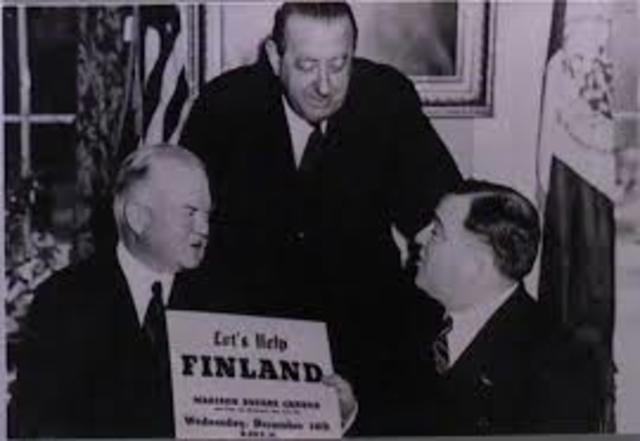 Finland signs a peace treaty with Soviets.