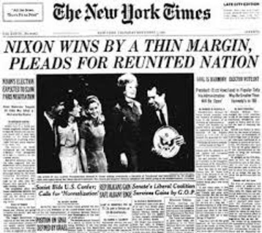 First Presidential Election