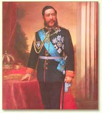 king Kalakaua died.
