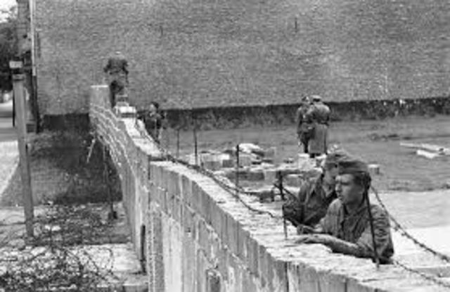 Berlin Wall Built