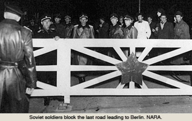 Berlin Blockade Begins