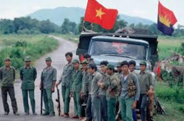 Vietnamese Troops Withdraw from Cambodia