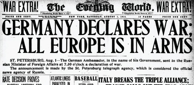 Germany declared war