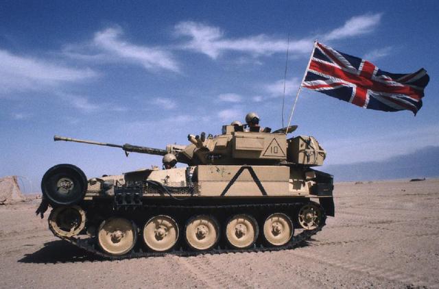British tanks