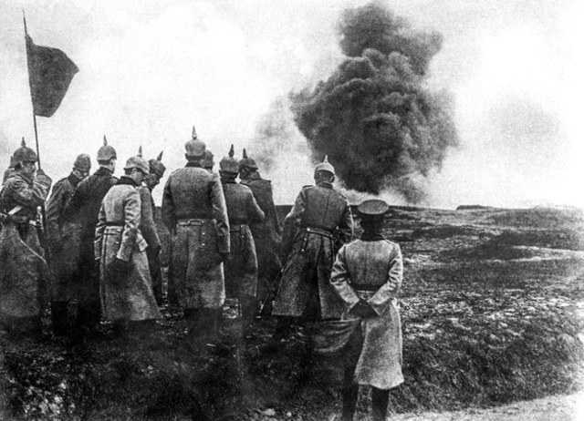 The begining of the war