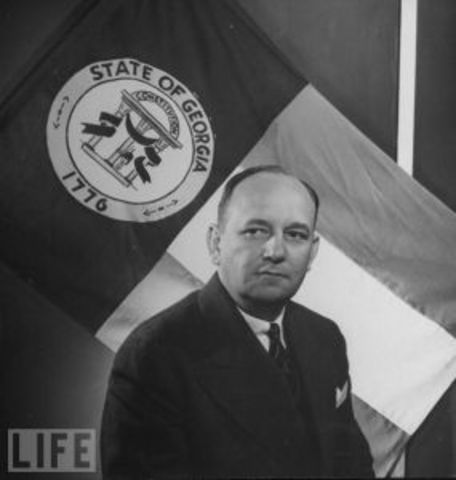 Ellis Arnall Becomes Governor by Defeating Talmadge