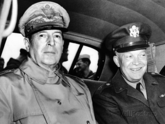 Dwight David Eisenhower becomes the aide of Army Chief of Staff General Douglas MacArthur.