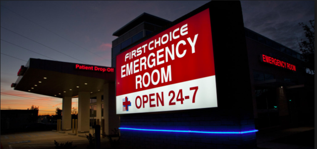 First trip to the E.R.