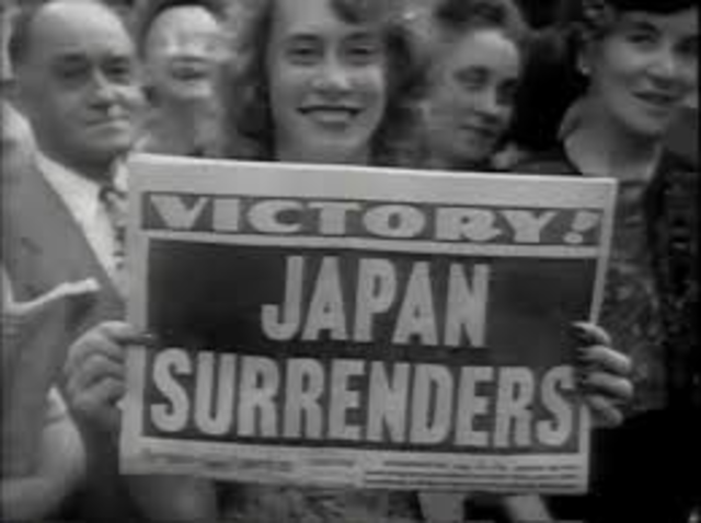 The japanese surrender at the end of world war 2