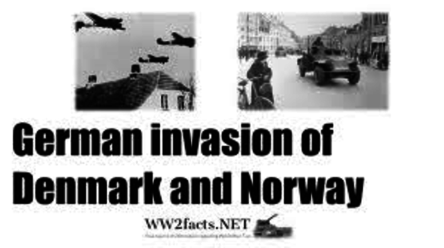 Germany invades Denmark and Norway