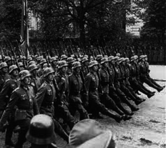 Nazis invade France,Belgium,luxembourg and the netherlands