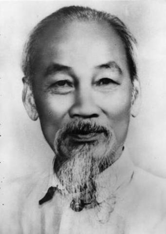 Nationalist leader Ho Chi Minh is elected president of Vietnam.