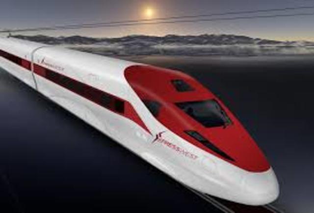 High-Speed  trains were invented