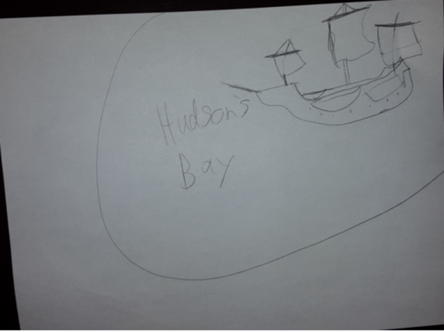 Henry Hudson Arrives at Hudson's Bay