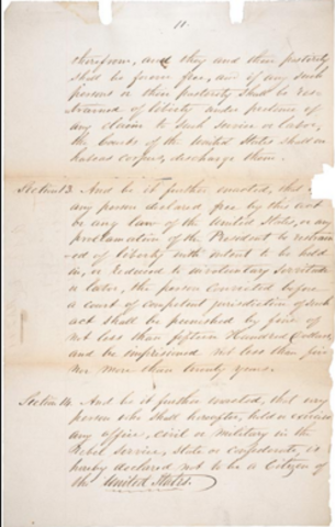 Lincoln Vetoes Wade-Davis Bill