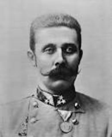 1914 Assassination of Archduke Franz Ferdinand