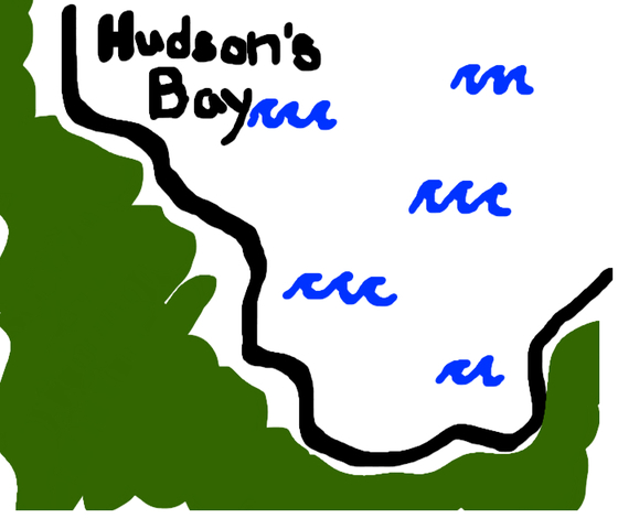 Henry Hudson arrives at Hudson's Bay