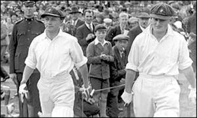 Third test leeds Don Bradman scores 300 in a day