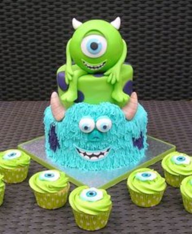 hice una fiesta de monster inc.