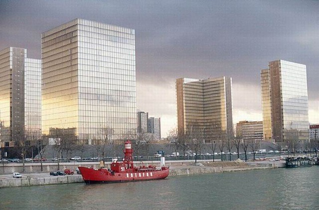 Inauguration de la Bibliothèque nationale de France (BNF)