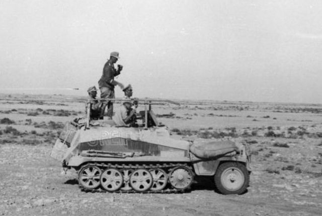 Rommel driven back by Montgomery in the Battle of Alam Halfa.