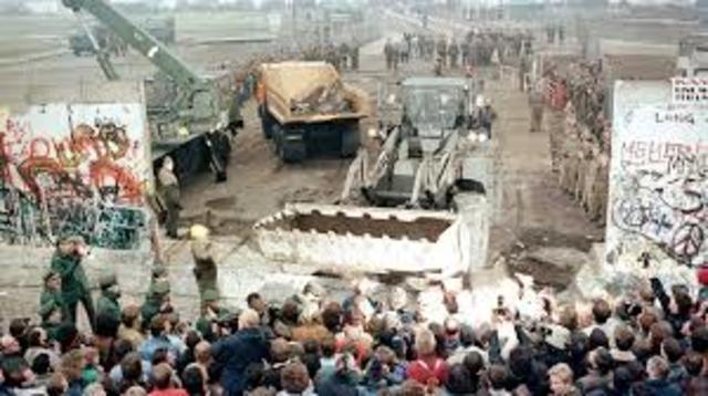 la caida del muro de berlin