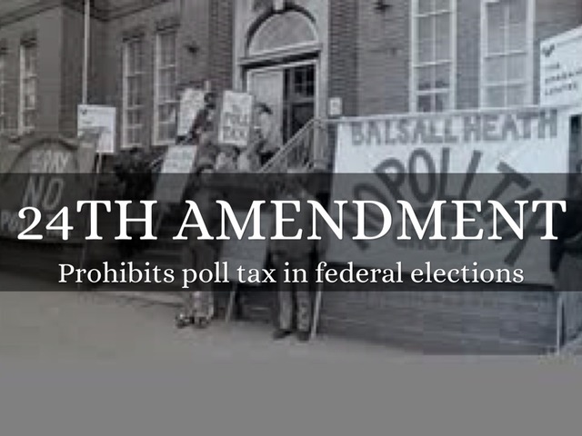 24th Amendment Passes