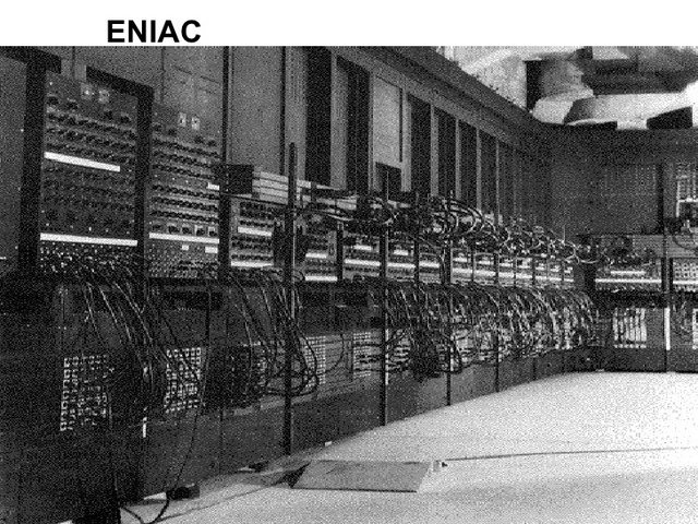 Es creada la eniac