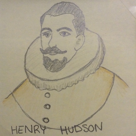 Henry Hudson sails to North America