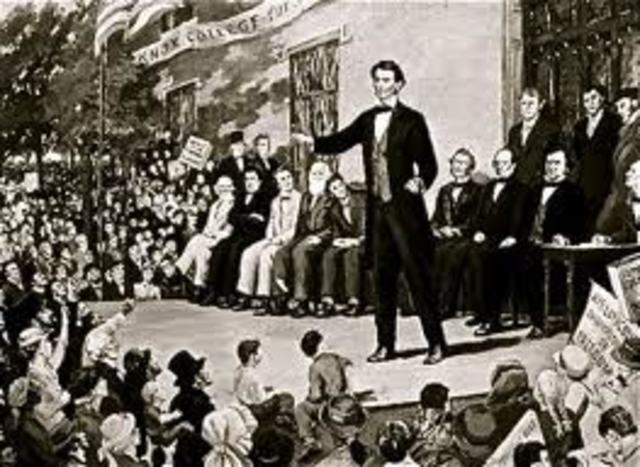 Lincoln Douglas debates