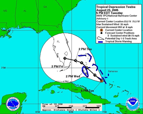 Tropical Depression 12