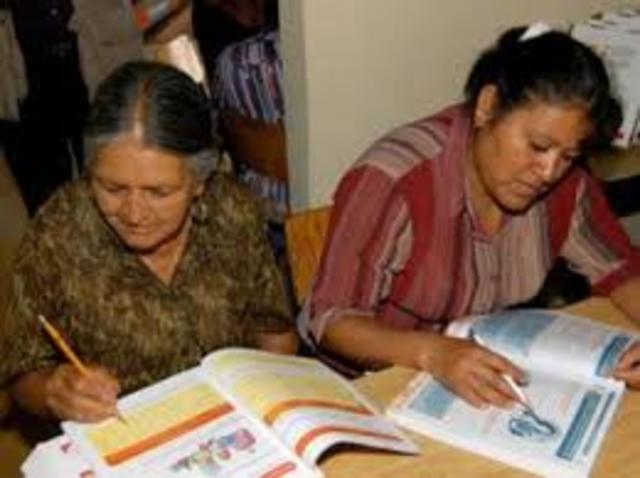 LA CAMPAÑA NACIONAL DE ALFABETIZACIÓN