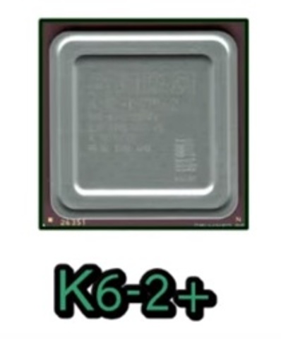 AMD: Procesadores K6-2+