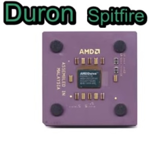 AMD: Procesador Duron Spitfire