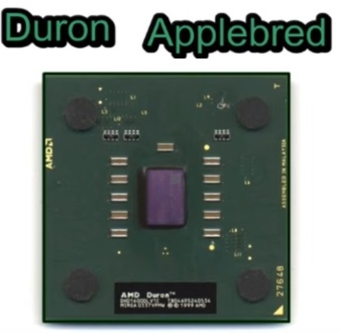 AMD: Procesador Duron Applebred